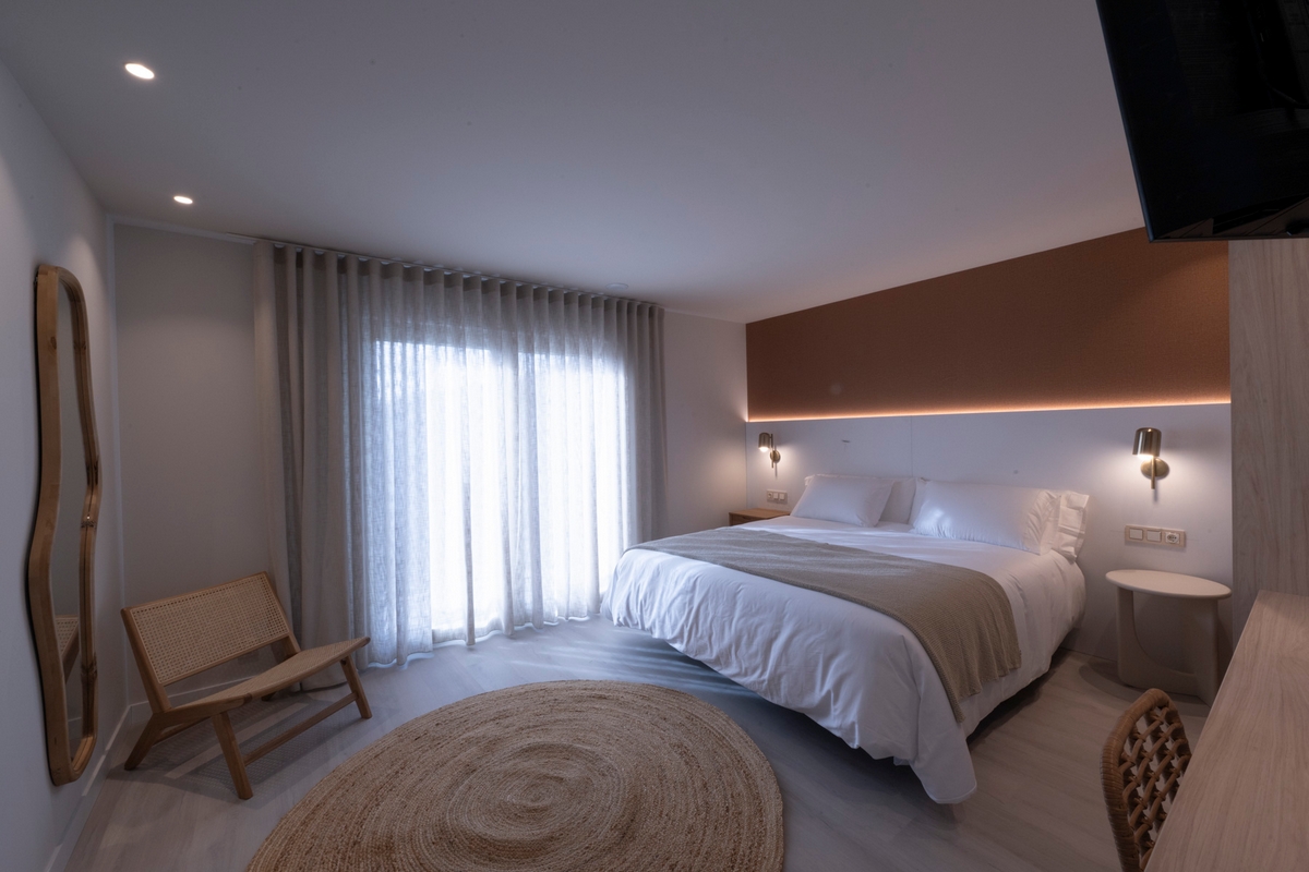 Habitación Mandubizelai en  casa rural Kamiñone Mandubia Goierri.  Amplitud y Confort (115€/noche)