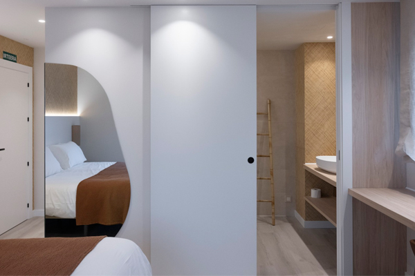 Habitaciones con baño privado agroturismo Kamiñone