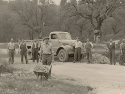 Kamiñoneren historia 5 Los peones camineros de Gipuzkoa y Álava