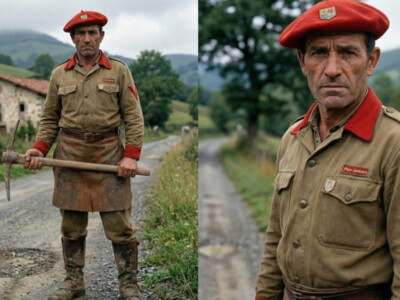 Kamiñoneren historia 2 Uso de txapela roja en Gipuzkoa y Álava